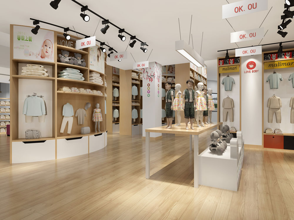 当阳母婴店效果图