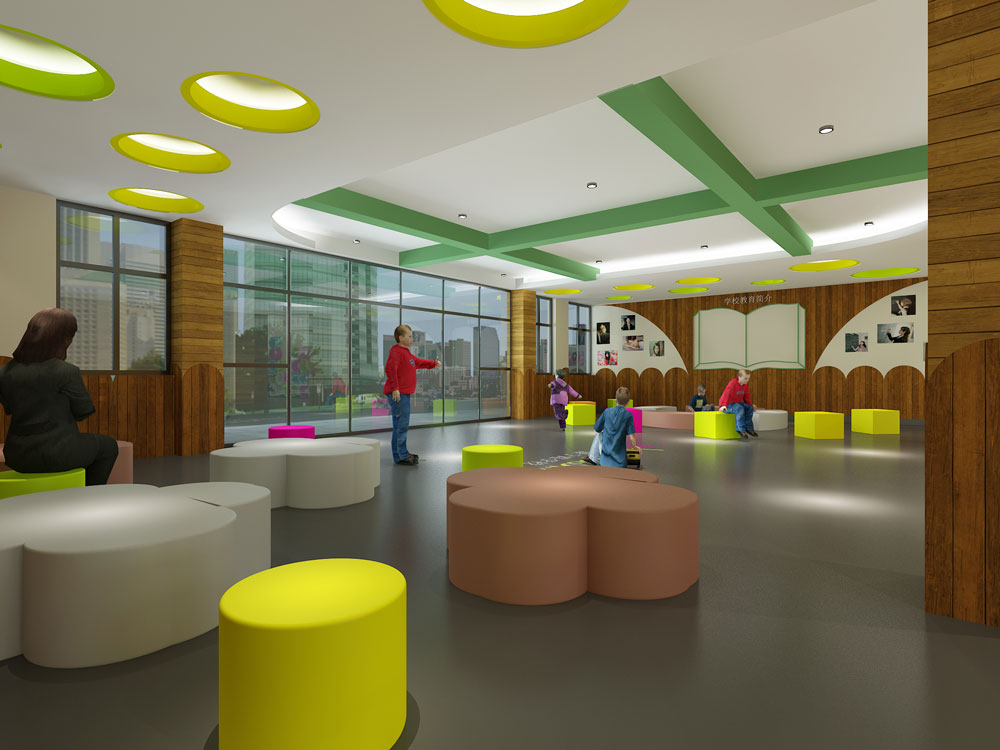 康宁路学校效果图