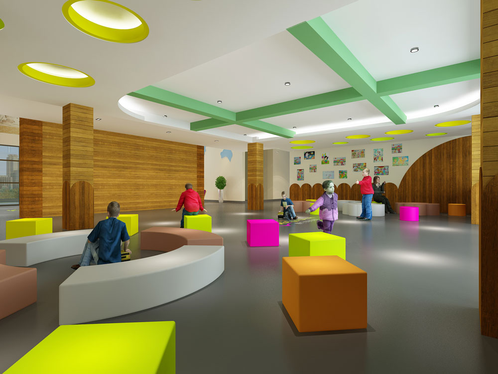 康宁路学校效果图