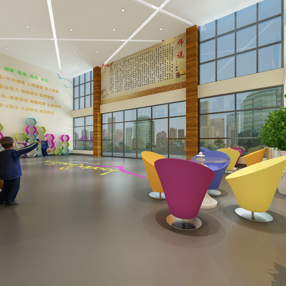 康宁路学校效果图