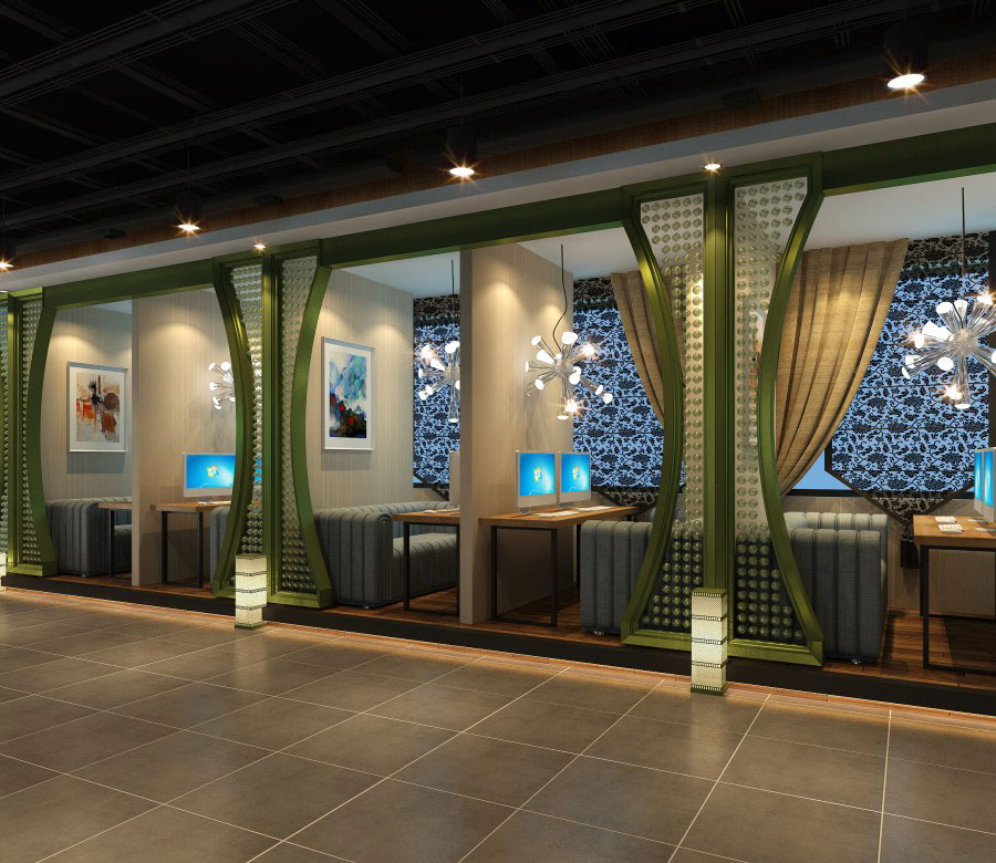 吧友网咖设计方案